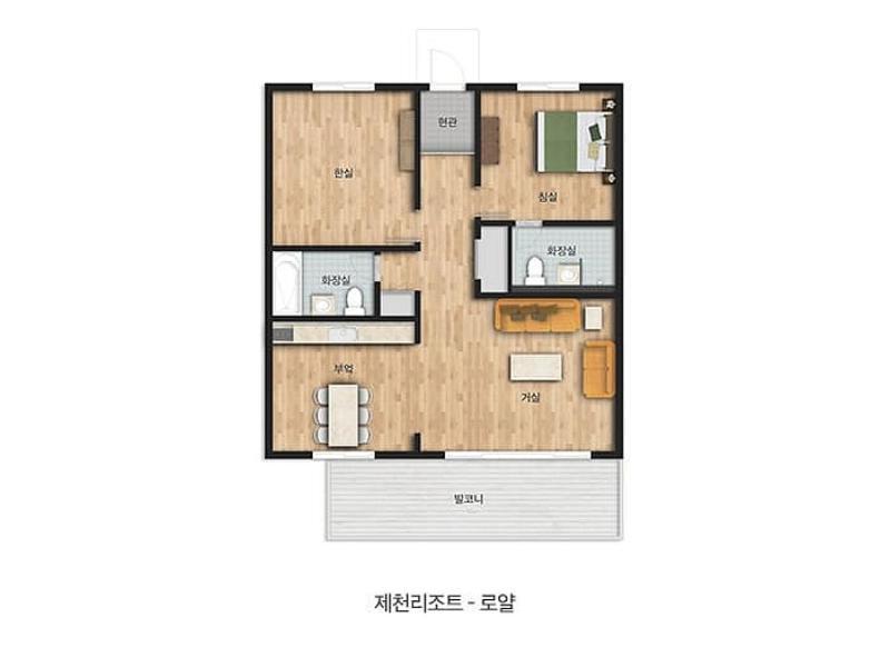 Club Es Jecheon Resort Chechon Luaran gambar